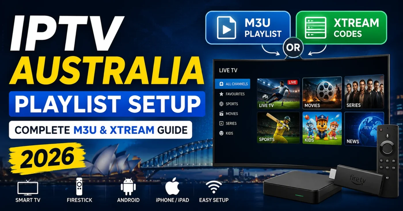 IPTV Australia Playlist Setup