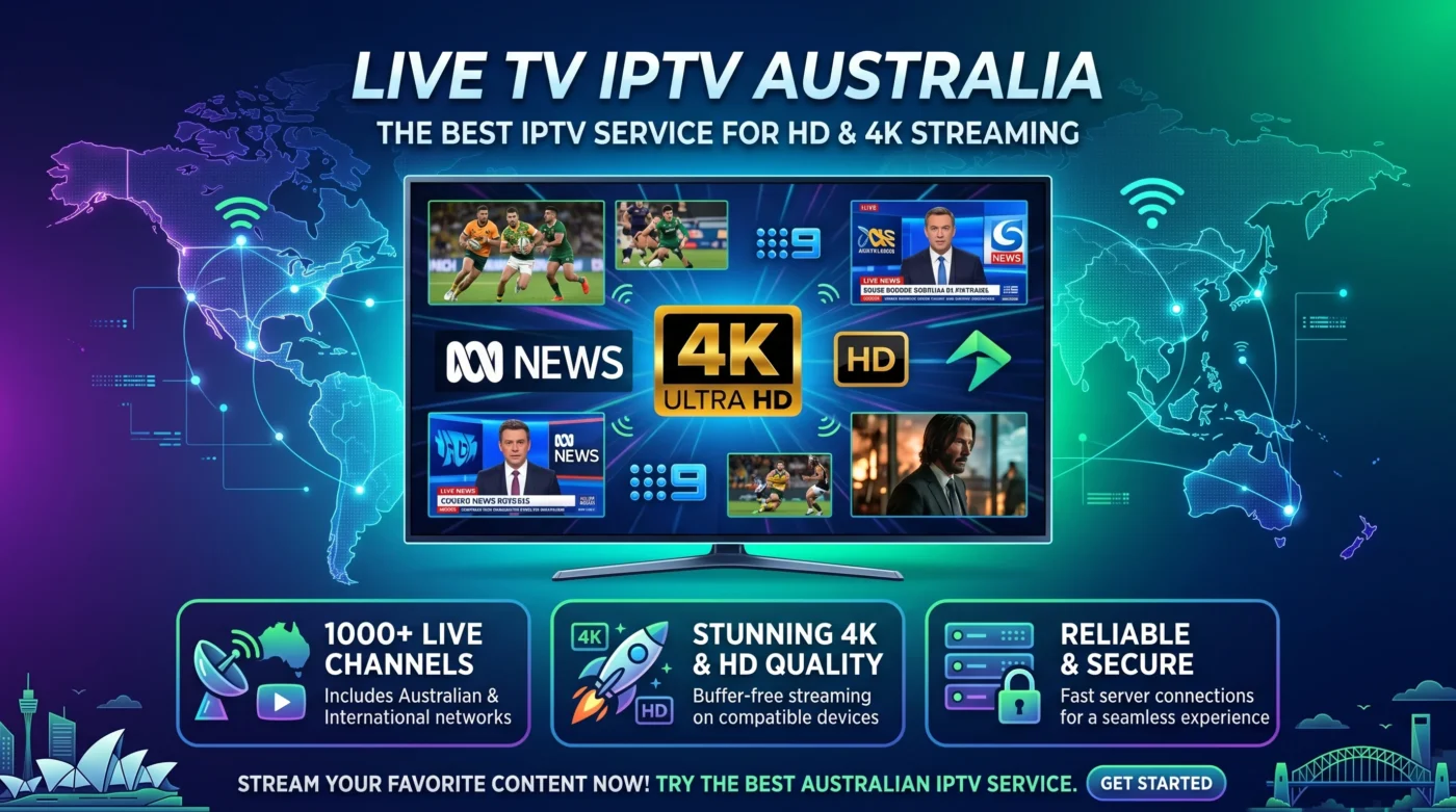 Live TV IPTV Australia