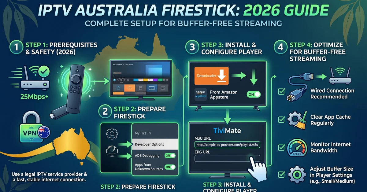 IPTV Australia on Firestick