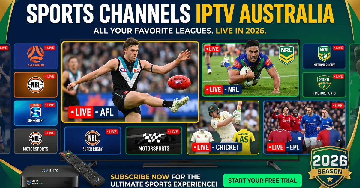 Sports Channels IPTV Australia