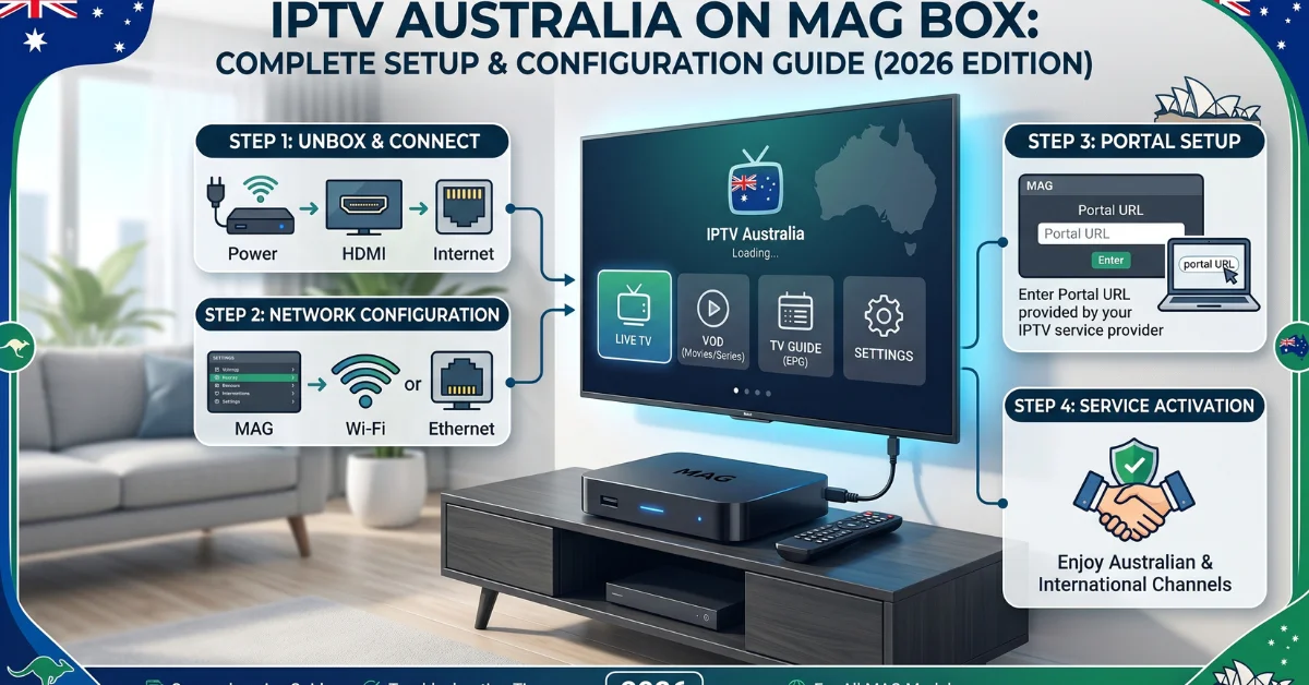 IPTV Australia on MAG Box