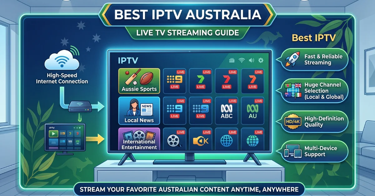 Best IPTV Australia Live TV