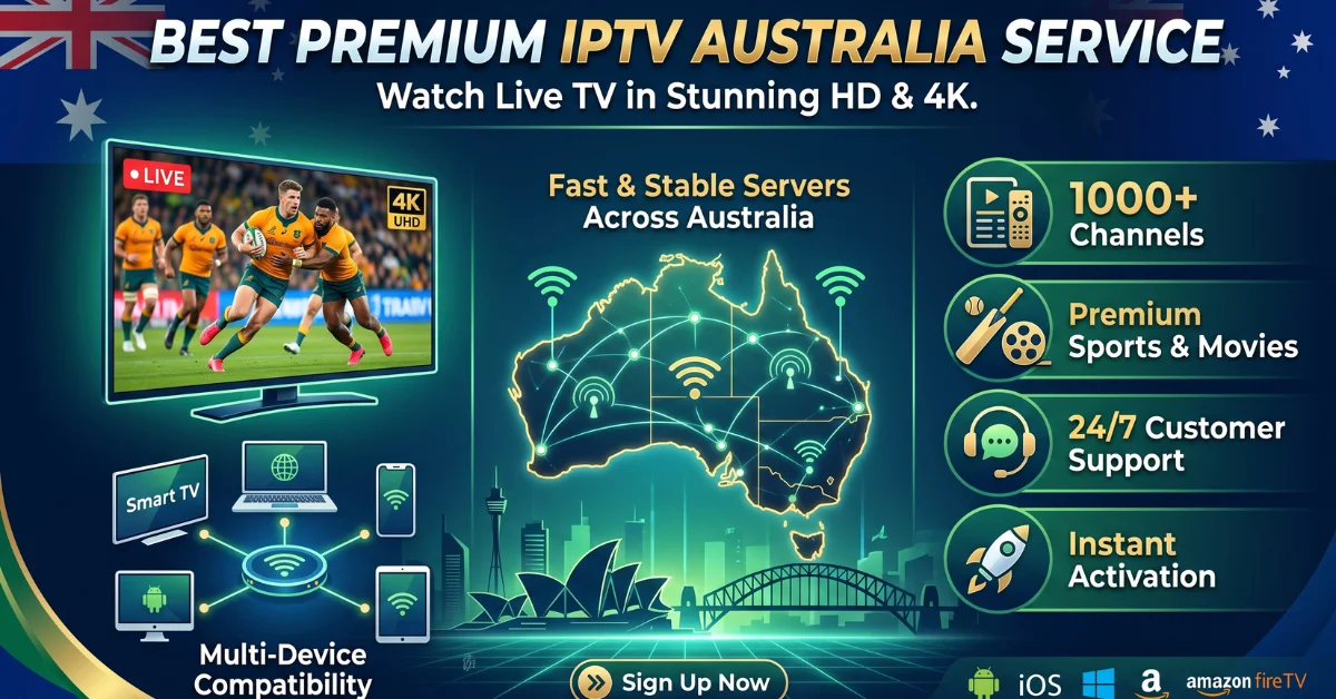 Premium IPTV Australia Service