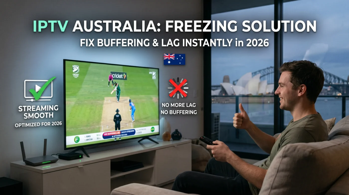IPTV Australia Freezing Solution