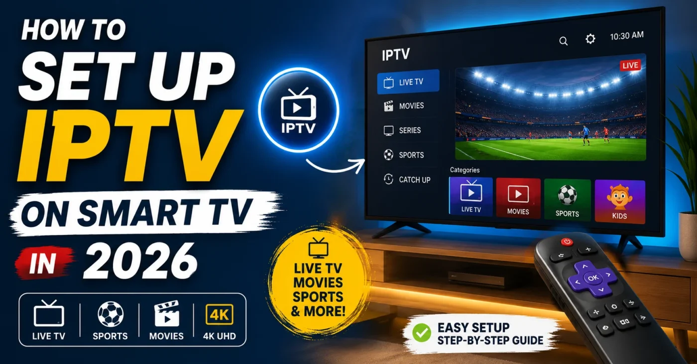 Set Up IPTV on Smart TV