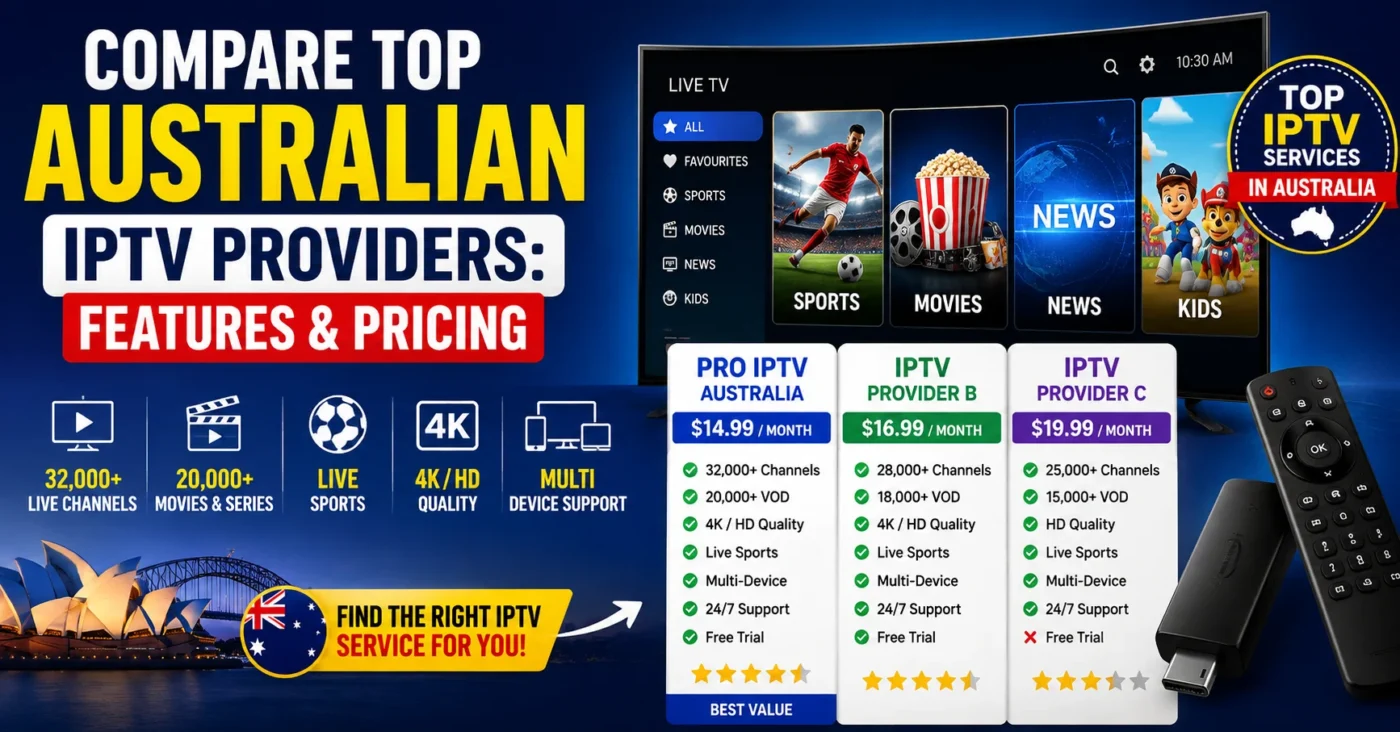 Australian IPTV Providers