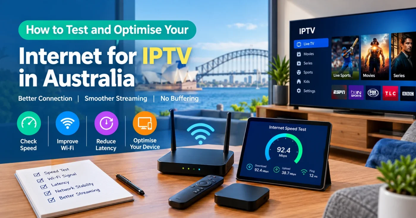 test internet for IPTV Australia